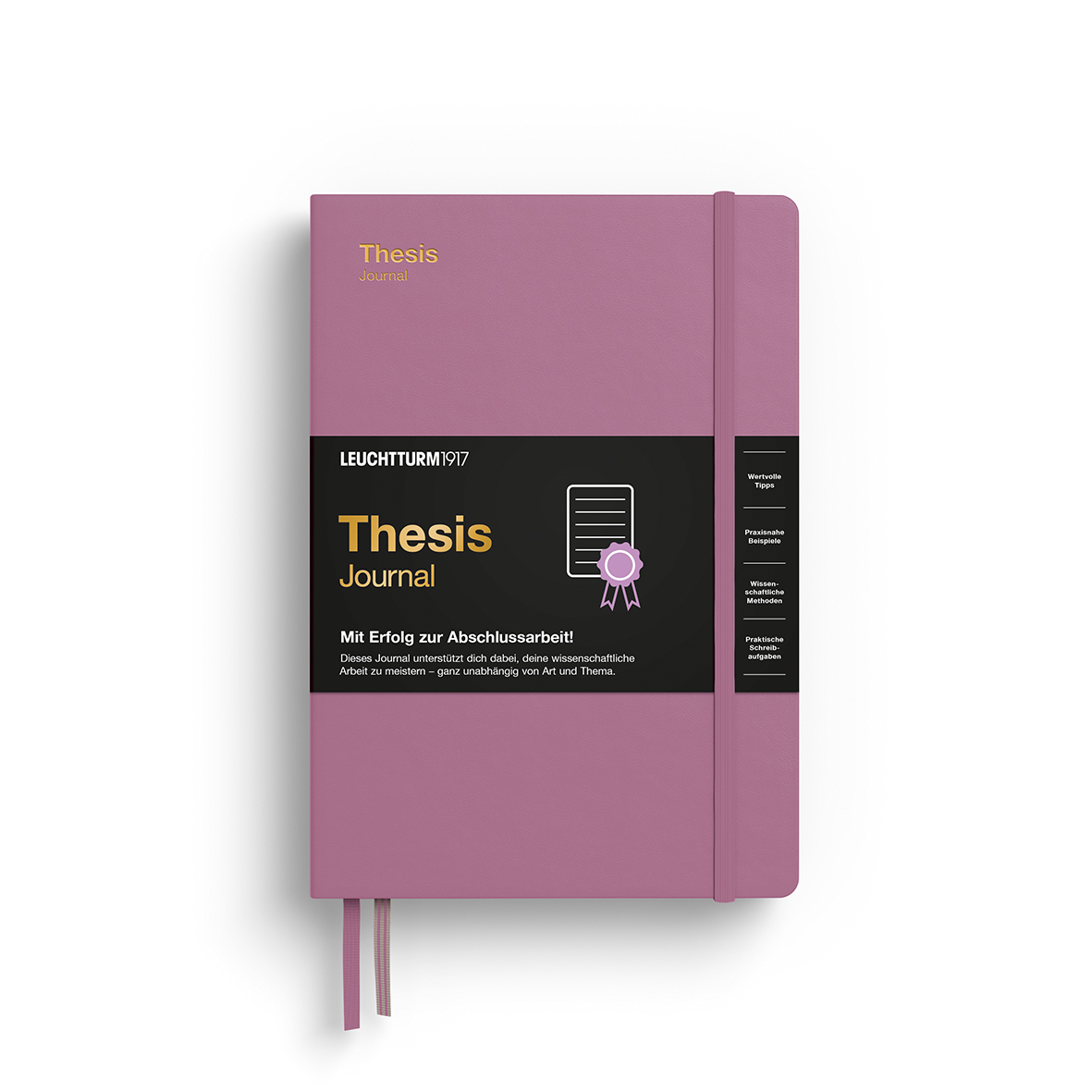 Thesis Journal Medium (A5), Dusty Rose, Deutsch