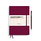 Notizbuch Composition (B5), Hardcover, 219 nummerierte Seiten, Port Red, Blanko